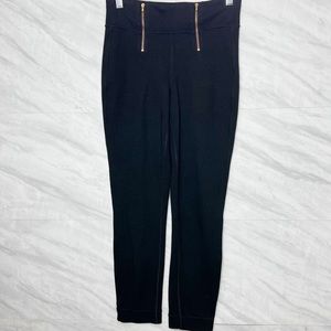 Kit and Ace Black Double Rose Gold Pants Leggings 6